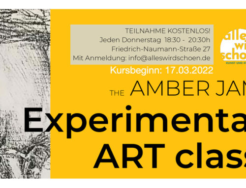 THE AMBER JAM Experimental ART class