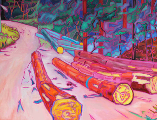 Ein Waldspaziergang mit Annette von BorstelVernissage: Samstag, 17. Mai 2025, 19 Uhr