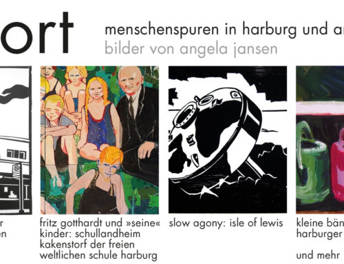 Vorort – menschenspuren in harburg und anderswo bilder von angela jansenVernissage: Sonnabend, 15.11.2025, 19 Uhr