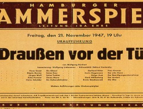 „Draußen vor der Tür“ von Wolfgang BorchertSamstag, 30.Mai 2026 um 20 Uhr – laiens.club  bei Alles wird schön e.V.