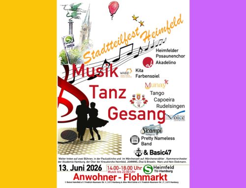 Stadtteilfest Heimfeld – Samstag, 13.06.26, 14 – 22 Uhr